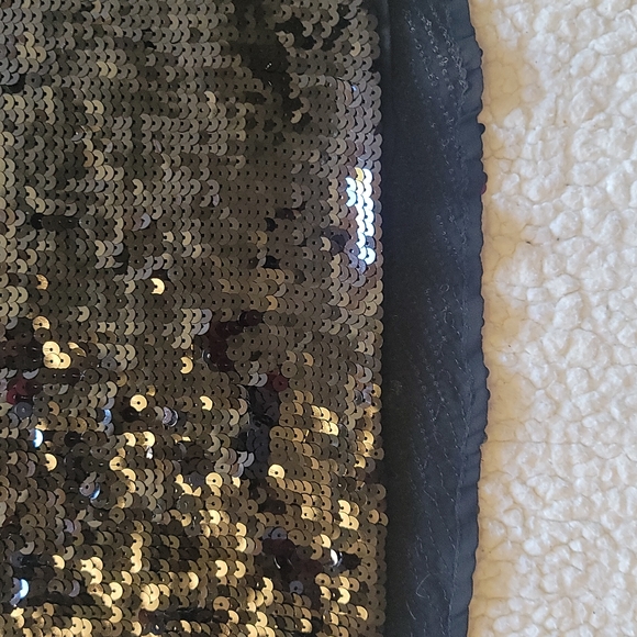 NWT Mango Sequined Nera Strap Top in Black - Picture 13 of 14